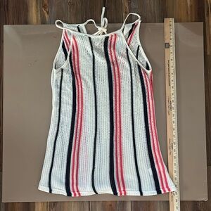 Maurices Striped Sleeveless Top sz medium